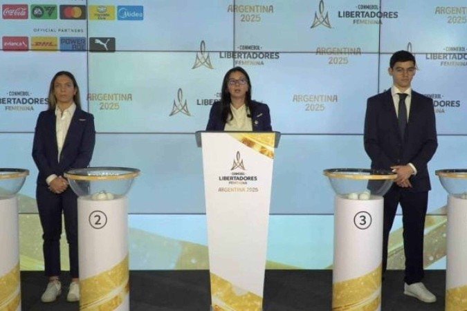 Sorteio aconteceu nesta quinta-feira, no Paraguai - (crédito: Foto: Reprodução/Conmebol LIbertadores) Sorteio aconteceu nesta quinta-feira, no Paraguai - (crédito: Foto: Reprodução/Conmebol LIbertadores)