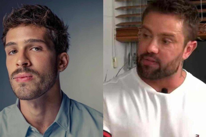 João Guilherme debocha de 'decadência' na carreira de Rafael Cardoso -  (crédito: Reprodução/Instagram)