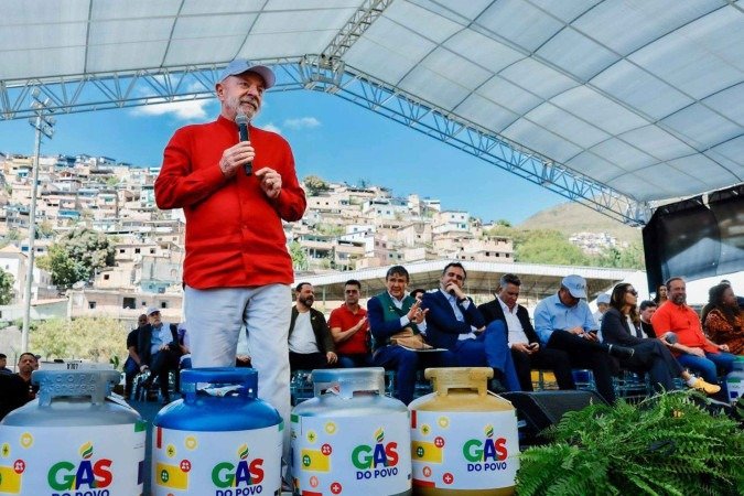 Presidente da República, Luiz Inácio Lula da Silva, durante cerimônia de anúncio do Programa 