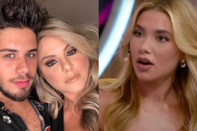 Mãe de Zé Felipe toma atitude após Virginia ser pega no pulo com Vini Jr. -  (crédito: Instagram/SBT)