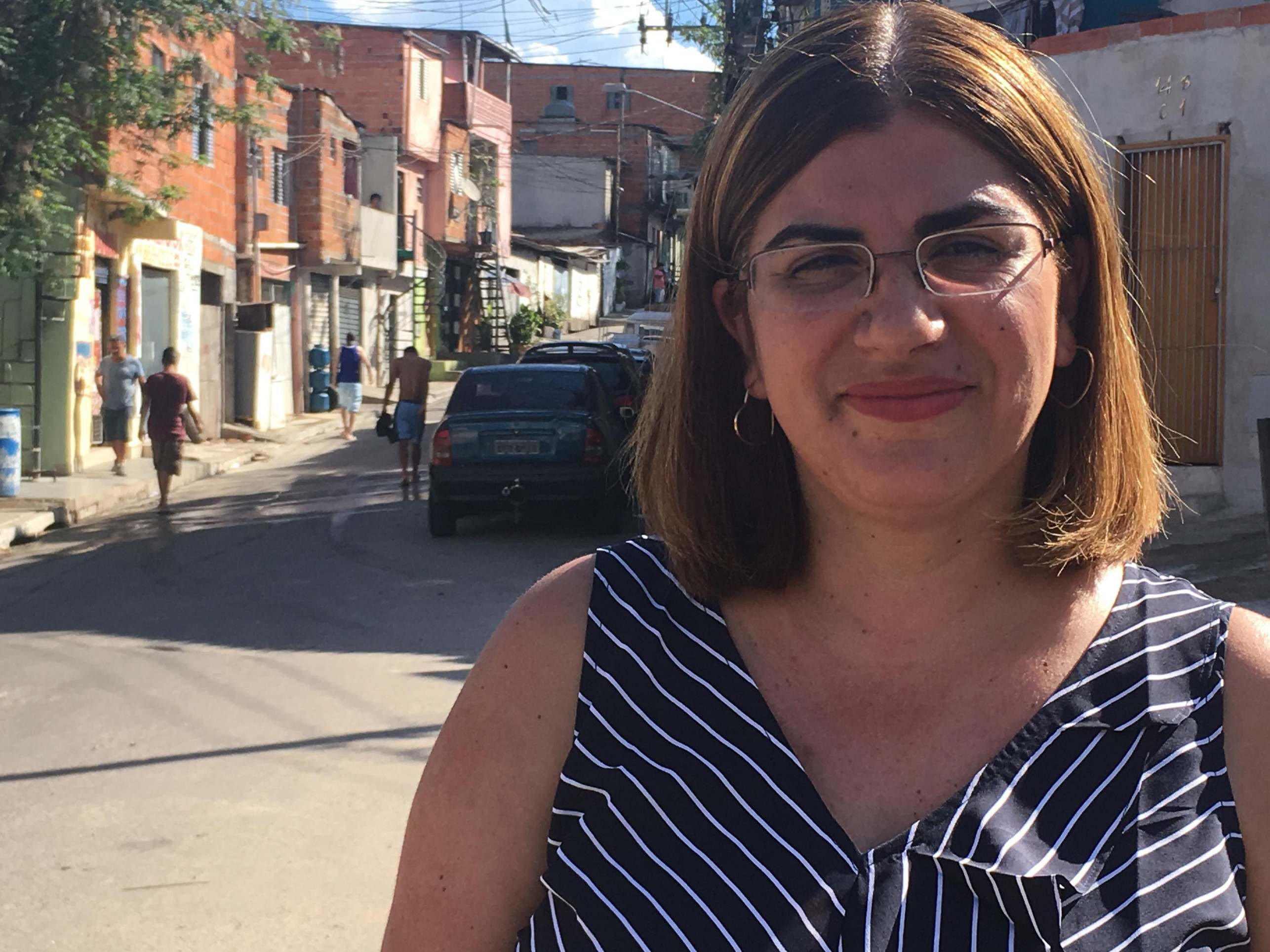 Débora Garofalo, professora finalista do Nobel da Educação