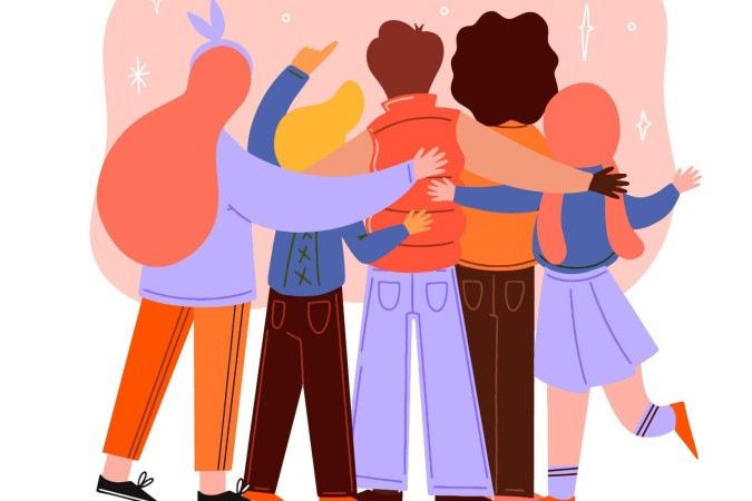 Amizades podem surgir da sintonia entre cérebros, além dos interesses em comum -  (crédito: Freepik)