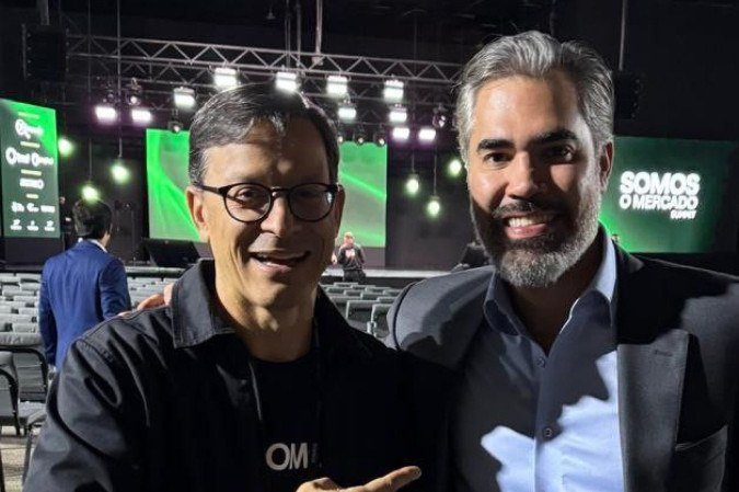 Marcelo Ramos (DFimoveis Patrocinador Master) e Marcelo Araújo (Organizador SomosOMercado.com) - (crédito: Divulgação) Marcelo Ramos (DFimoveis Patrocinador Master) e Marcelo Araújo (Organizador SomosOMercado.com) - (crédito: Divulgação)