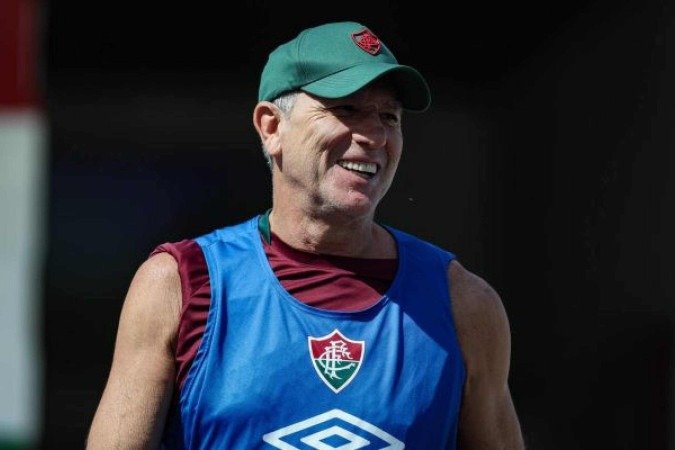 Renato Gaúcho em treino no Fluminense - (crédito: Foto: Marcelo Gonçalves/Fluminense) Renato Gaúcho em treino no Fluminense - (crédito: Foto: Marcelo Gonçalves/Fluminense)