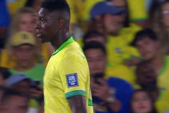 Luiz Henrique brinca sobre seus 'quase gols' em vitória da Seleção - (crédito: Foto: Reprodução) Luiz Henrique brinca sobre seus 'quase gols' em vitória da Seleção - (crédito: Foto: Reprodução)