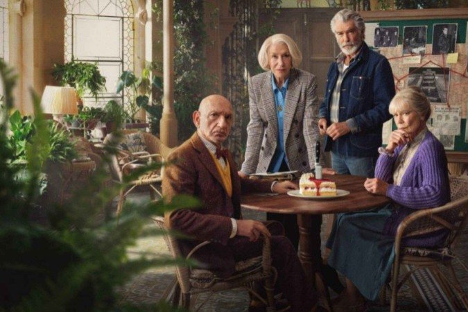 A obra cinematográfica é baseada no best-seller de Richard Osman - (crédito: Reprodução/Netflix) A obra cinematográfica é baseada no best-seller de Richard Osman - (crédito: Reprodução/Netflix)