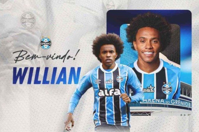 Atleta teve passagens de sucesso no futebol europeu e disputou duas Copas com a Seleção Brasileira -  (crédito: Foto: Divulgação/Grêmio)