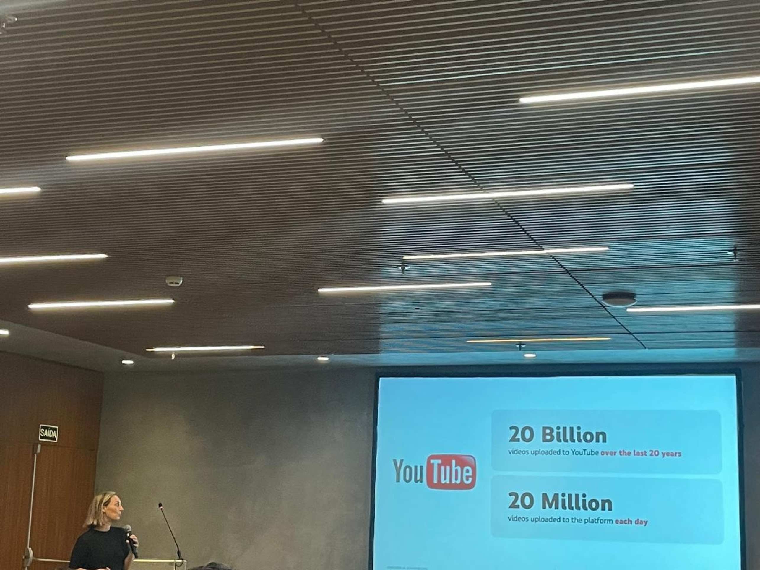 Encontro com o YouTube 2025, realizado em Brasília, no B Hotel