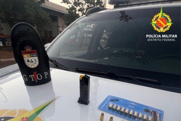 Seis disparos atingem homem em tentativa de homicídio na Itapoã -  (crédito: PMDF)