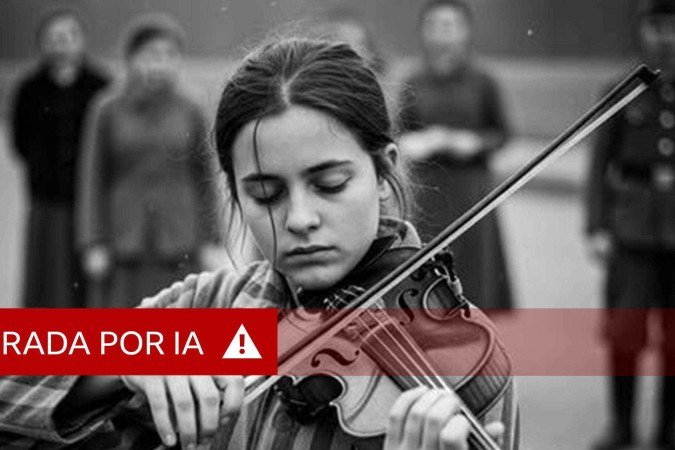 Pawel Sawicki diz que o Memorial de Auschwitz comunicou diretamente à Meta suas preocupações com imagens do Holocausto geradas por inteligência artificial -  (crédito: BBC)