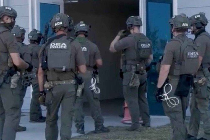 Automóveis em produção na fábrica de veículos elétricos Hyundai Metaplant em Ellabell, Geórgia -  (crédito: Getty Images)