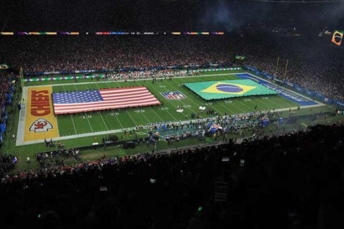 Neo Química Arena recebe segundo jogo consecutivo da NFL - (crédito: Foto: Buda Mendes/Getty Images) Neo Química Arena recebe segundo jogo consecutivo da NFL - (crédito: Foto: Buda Mendes/Getty Images)