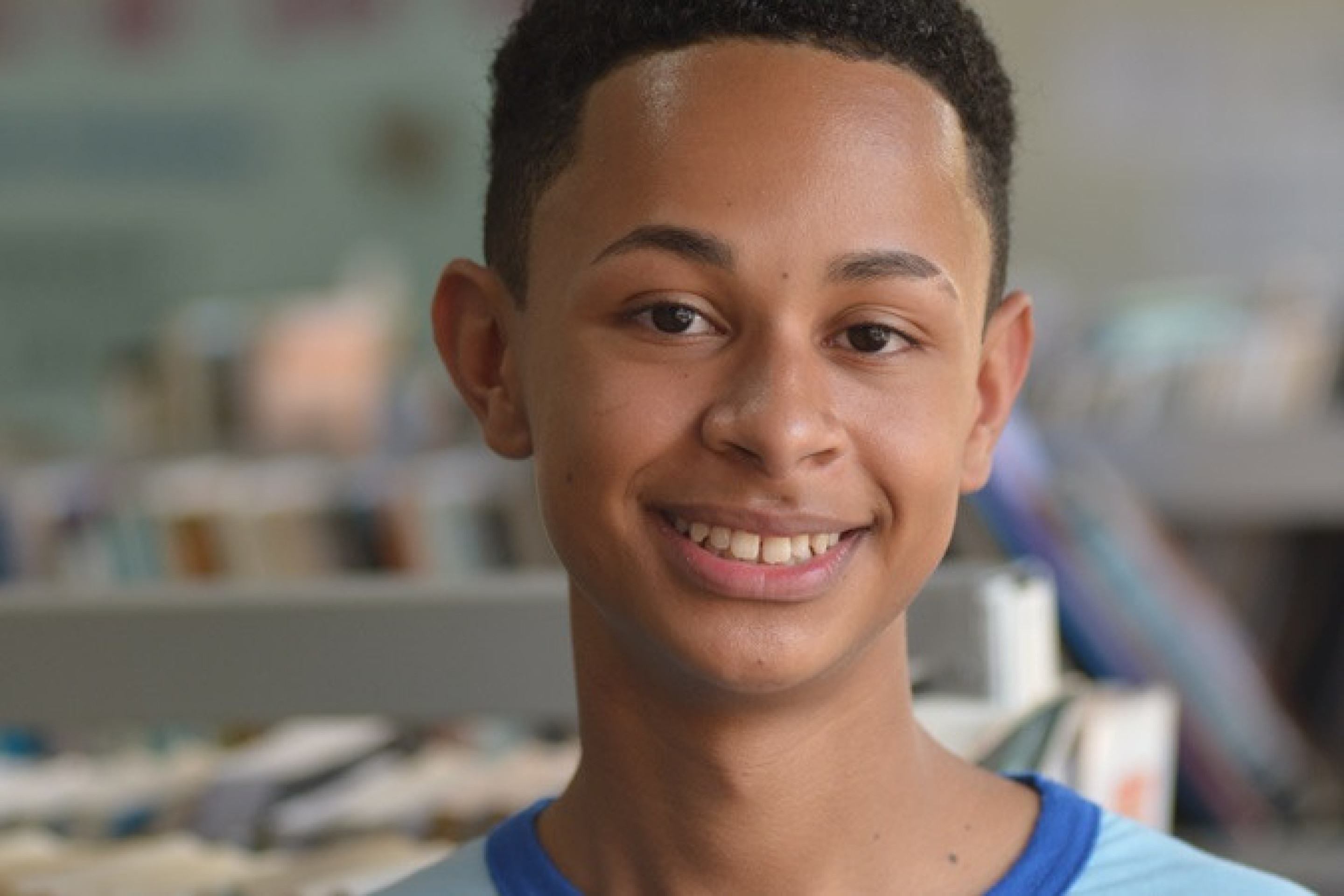 Estudar vale a pena! diz Jordan Cardoso, 16 anos