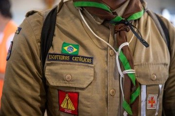 Quem também marcou presença no encontro foi o grupo de Escoteiros Católicos São Domingos Sávio, do Guará II
    