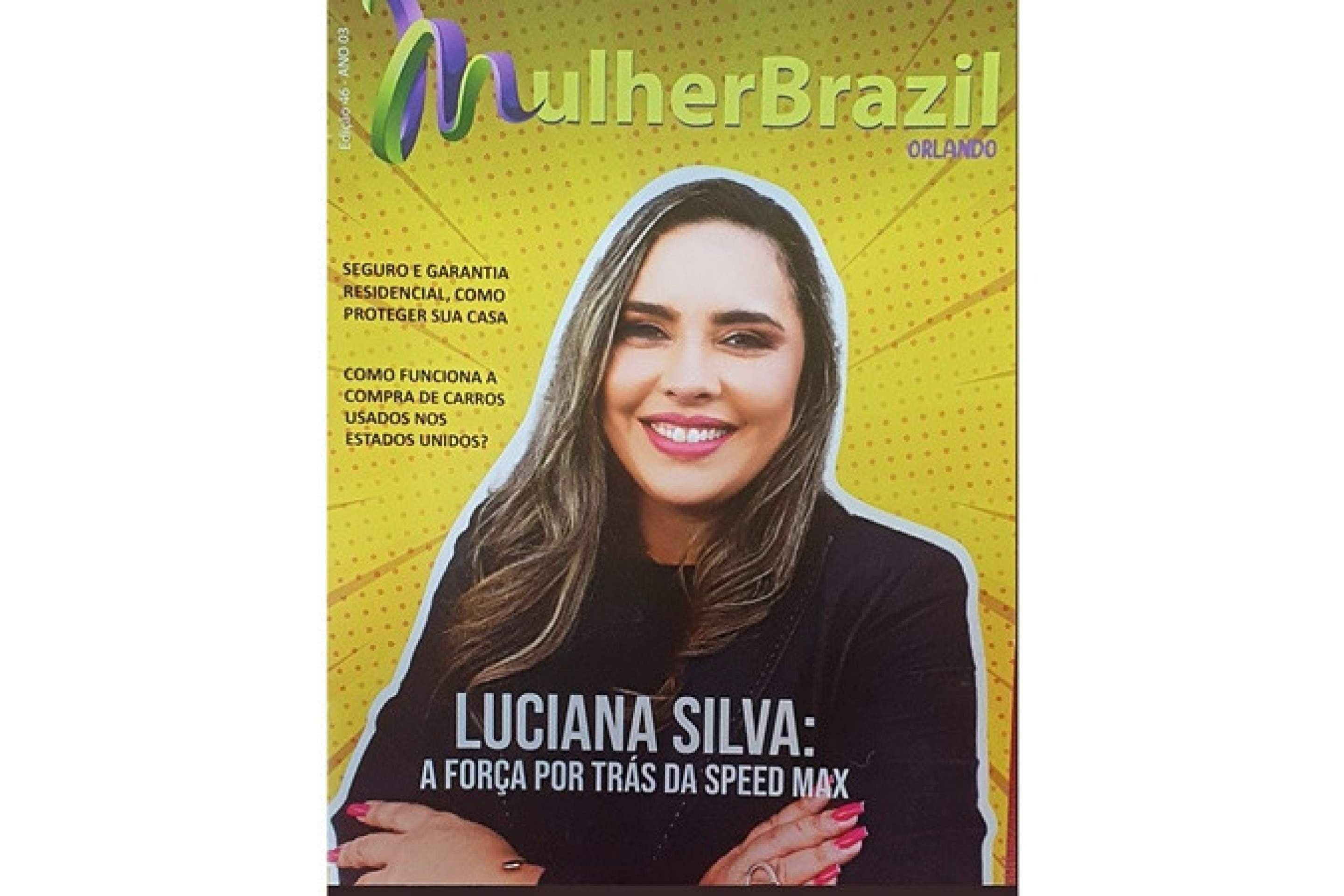 Capa da revista Brazil, em Orlando (EUA)