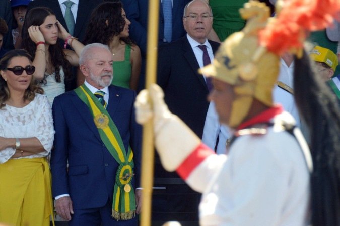 Na publicação, Lula afirmou que o Brasil deve ter posição própria e independência frente a pressões externas -  (crédito:  Ed Alves CB/DA Press)