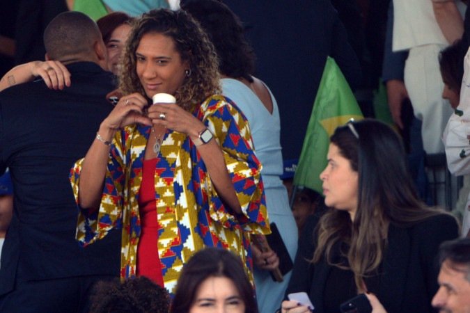  Em clima amistoso, ministros, como Anielle,  celebraram a Independência