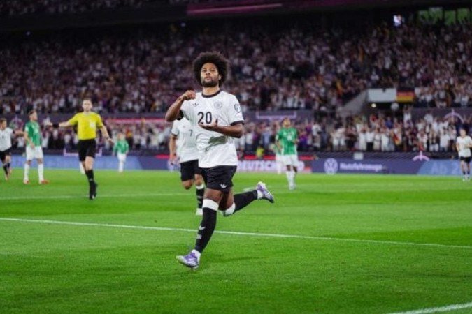 Alemães levam a melhor sobre a Irlanda do Norte em Colônia, pela segunda rodada das Eliminatórias -  (crédito: Foto: Divulgação / DFB Team)