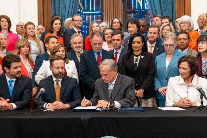 O representante do Texas, Gene Wu, liderou a luta contra o projeto de lei - (crédito: BBC) O representante do Texas, Gene Wu, liderou a luta contra o projeto de lei - (crédito: BBC)