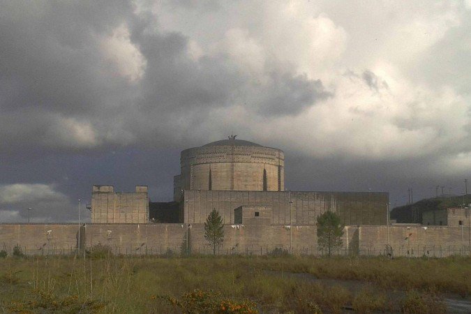 As instalações da usina nuclear estavam quase prontas para começar a produzir energia elétrica  -  (crédito: Cortesia da arquiteta Carmen Abad)