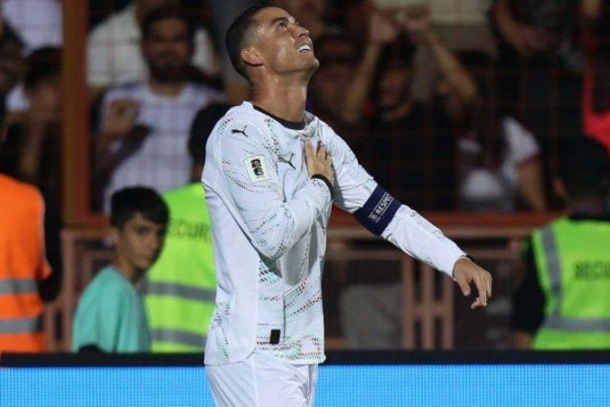 Cristiano Ronaldo está a um passo de alcançar recorde histórico -  (crédito: - Divulgação / UEFA)