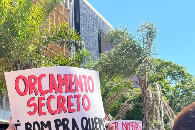 Na Praça Zumbi dos Palmares ocorreu o grito dos excluídos -  (crédito: Alícia Bernardes/CB/D.A Press)