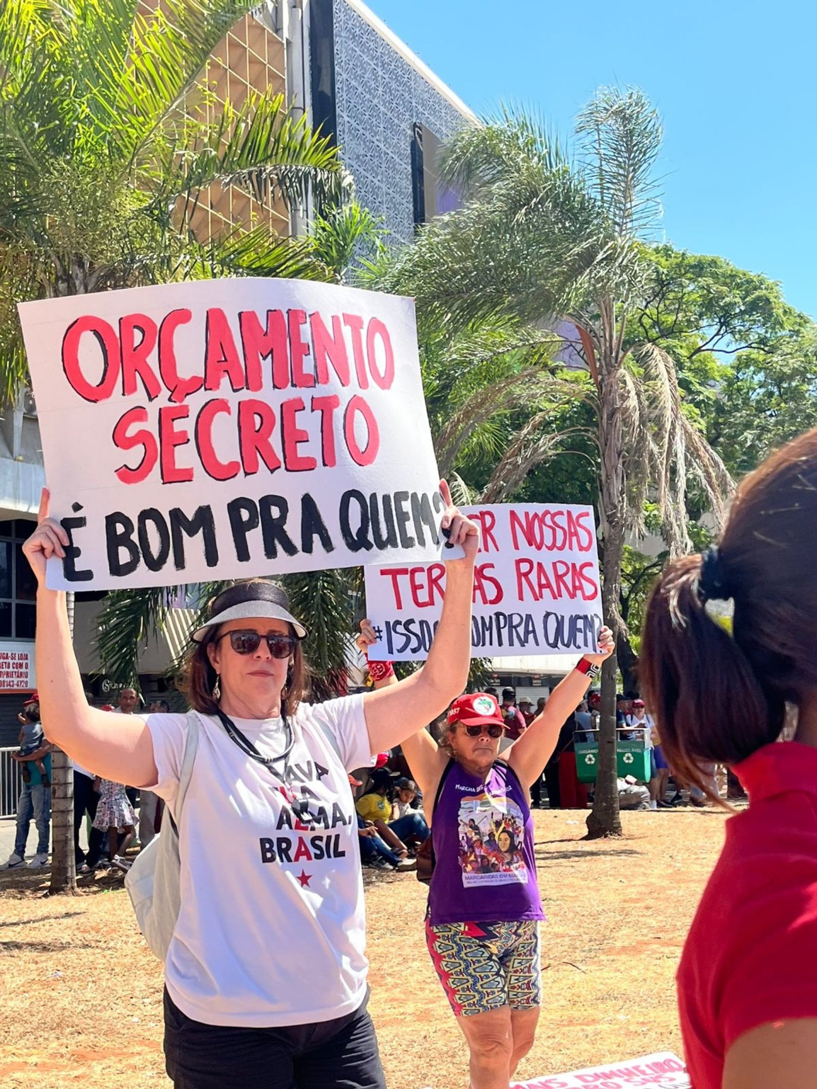 Grito dos Excluídos: esquerda ocupa Praça Zumbi dos Palmares no feriado