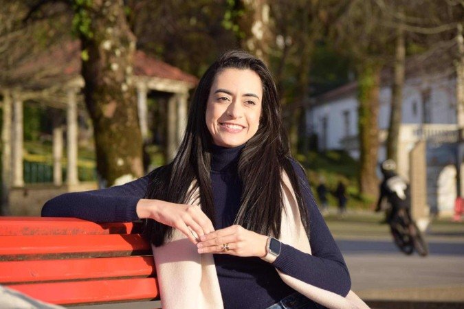 Larissa Barreto Ferraz Struck, de 31 anos, é servidora pública e só conseguiu tomar posse na cota PcD após decisão judicial  -  (crédito: Material cedido ao Correio)