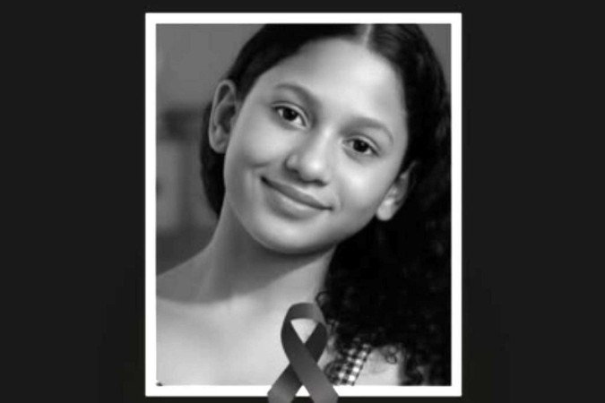 Alícia estava no 6.º ano do ensino fundamental e estudava na Escola Tia Zita, na cidade de Belém de São Francisco, a 480 km da capital Recife -  (crédito: Reprodução Redes Sociais)