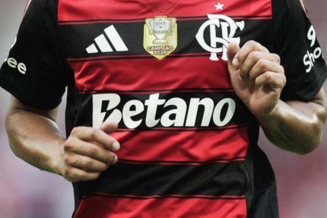 Flamengo fechou maior patrocínio do Brasil com a Betano - (crédito: Foto: Gilvan de Souza /CRF) Flamengo fechou maior patrocínio do Brasil com a Betano - (crédito: Foto: Gilvan de Souza /CRF)