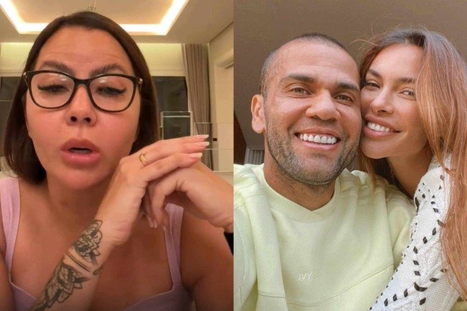  Ex-mulher de Daniel Alves acusa atual de maltratar seus filhos -  (crédito: Reprodução/Instagram)