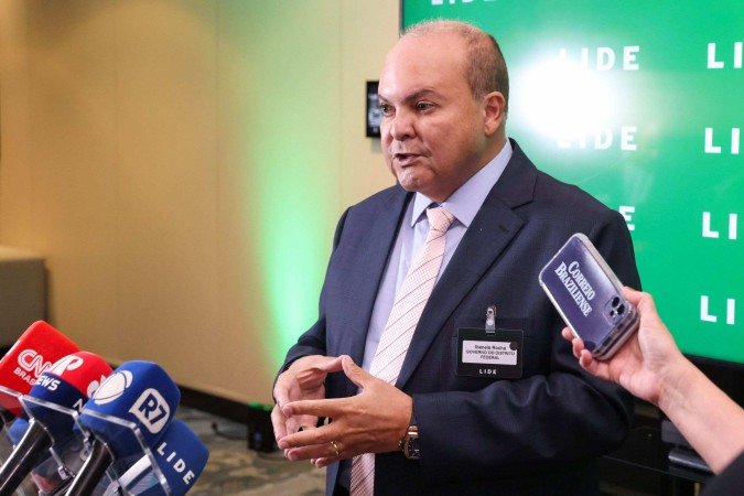 Ibaneis calcula perdas em torno de R$ 5 bi com a demora do BC - (crédito: Vanessa Carvalho/Brazil Photo Press) Ibaneis calcula perdas em torno de R$ 5 bi com a demora do BC - (crédito: Vanessa Carvalho/Brazil Photo Press)