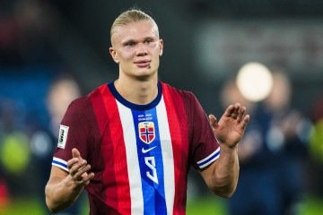 Às vésperas do duelo pelas oitavas da Copa de 2026, o Dagbladet afirma que a seleção brasileira teme Erling Haaland, destaque da Noruega no Mundial - (crédito: Cornelius Poppe / NTB / AFP) Às vésperas do duelo pelas oitavas da Copa de 2026, o Dagbladet afirma que a seleção brasileira teme Erling Haaland, destaque da Noruega no Mundial - (crédito: Cornelius Poppe / NTB / AFP)