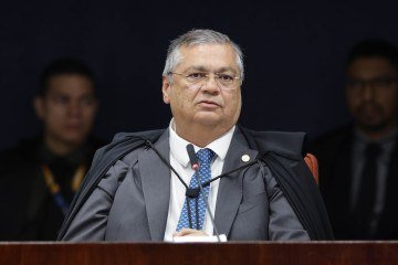 'Indicadores de coação no curso do processo, entre outros possíveis crimes', disse Dino sobre as ameaças -  (crédito: Sophia Santos/STF)