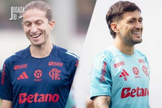Arrascaeta e Filipe Luís: Flamengo negocia renovação com a dupla de craques