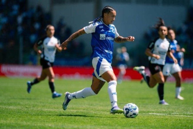 Duelo terminou empatado em 2 a 2 e teve polêmica  -  (crédito: Foto: Cris Mattos / Staff Images Woman/ CBF)