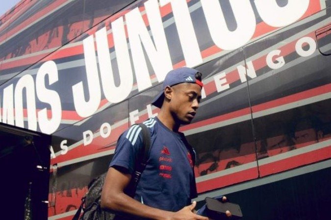 Flamengo entrou com pedido de efeito suspensivo para Bruno Henrique, suspenso por 12 jogos pelo STJD -  (crédito: Foto: Adriano Fontes/Flamengo)