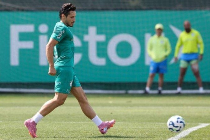 Veiga se aproxima de retorno no Palmeiras  -  (crédito: Foto: Cesar Greco/Palmeiras)