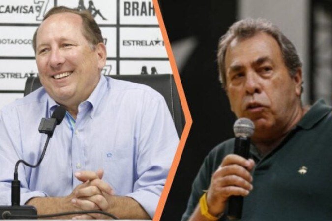 Montenegro teve mais um áudio sobre Textor vazado - (crédito: Foto: Vitor Silva/Botafogo) Montenegro teve mais um áudio sobre Textor vazado - (crédito: Foto: Vitor Silva/Botafogo)