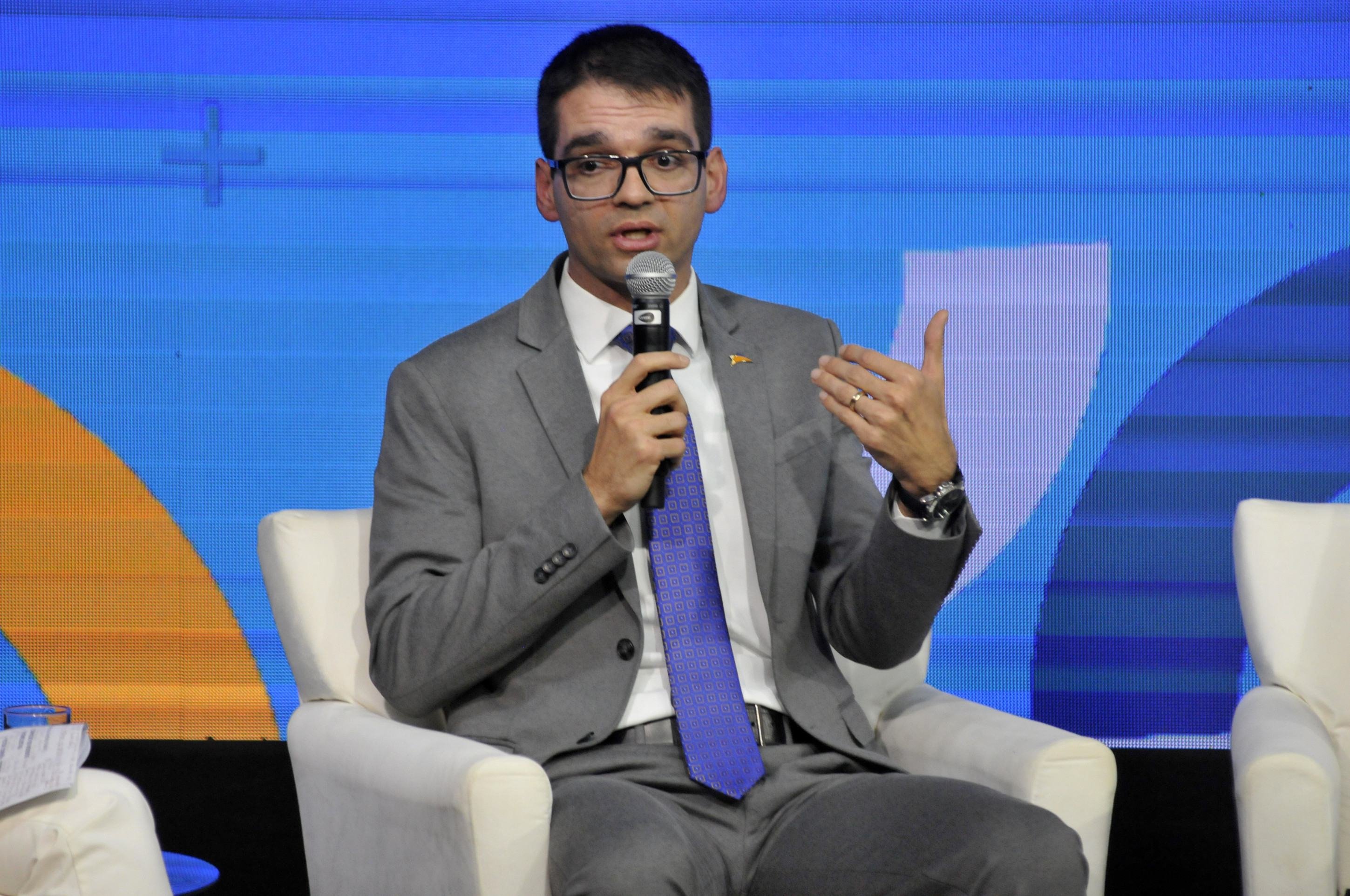  09/09/2025. Crédito: Minervino Júnior/CB/D.A Press. Brasil.  Brasilia - DF. Cb Forum Educação profissional e o mercado de trabalho. Vitor Corrêa diretor Senac DF