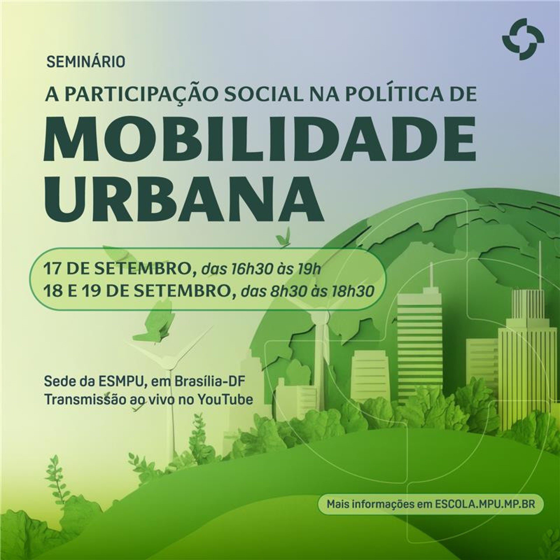 Seminário gratuito discute mobilidade urbana