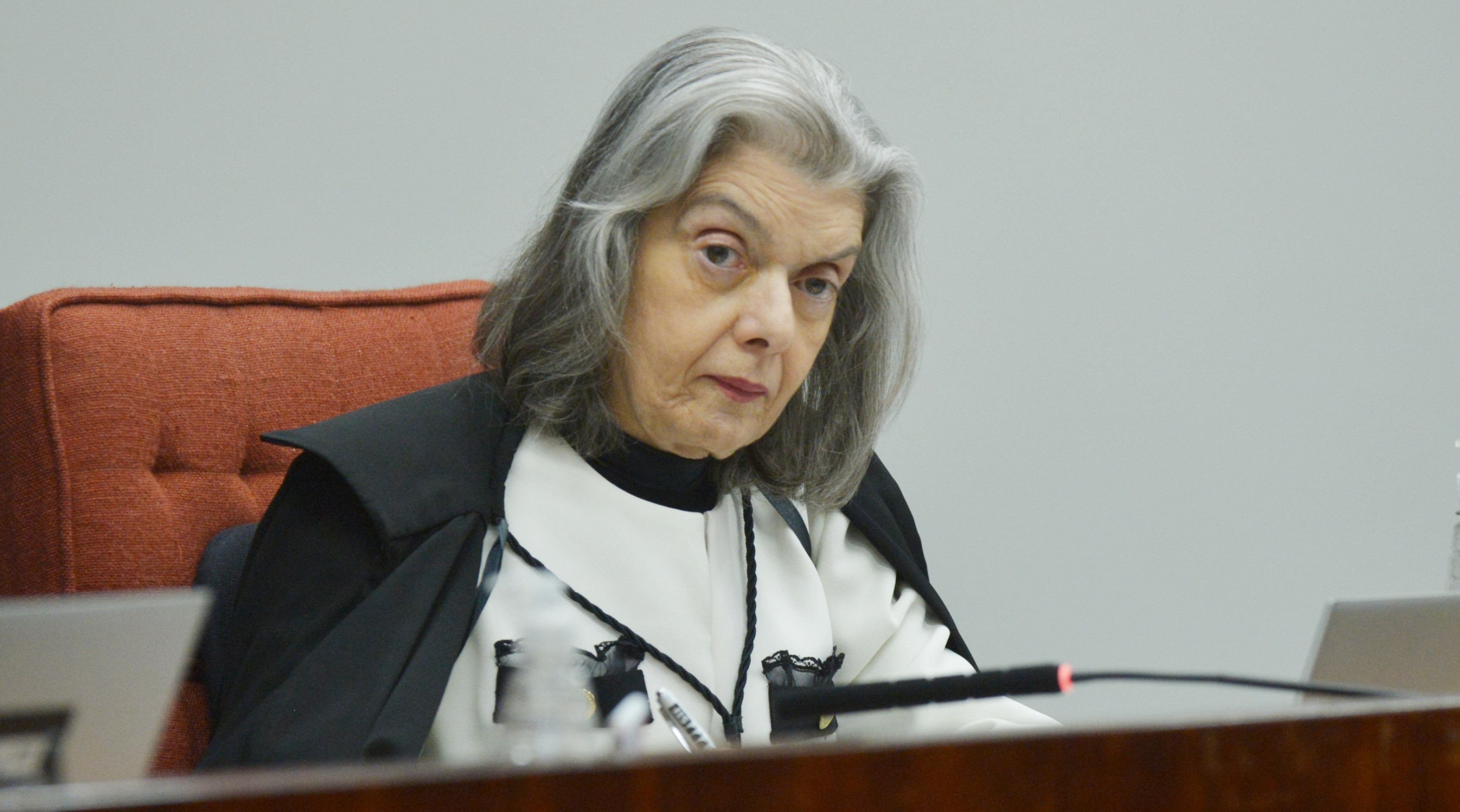  10/09/2025. Supremo Tribunal Federal (STF), durante o julgamento da a&ccedil;&atilde;o penal sobre a tentativa de golpe de Estado, que pode condenar o ex-presidente Jair Bolsonaro (PL) e outros sete r&eacute;us. Na foto, Carmen Lucia. 
