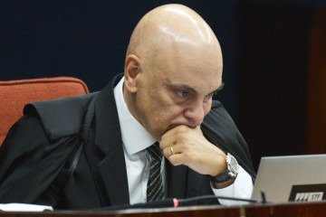  10/09/2025. Supremo Tribunal Federal (STF), durante o julgamento da ação penal sobre a tentativa de golpe de Estado, que pode condenar o ex-presidente Jair Bolsonaro (PL) e outros sete réus. na foto, Ministro Alexandre de Moraes. 