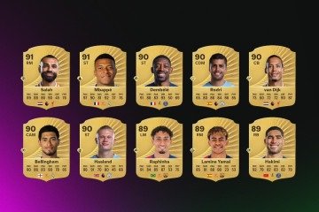 EA Sports FC 26 divulga ranking masculino e feminino, aproximando game da realidade do futebol mundial. -  (crédito: EA/divulgação)