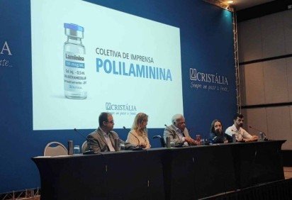 Medicamento, inédito no mundo, que devolve movimento a pacientes com lesão na medula -  (crédito: Divulgação/Cristália) -Medicamento, inédito no mundo, que devolve movimento a pacientes com lesão na medula -  (crédito: Divulgação/Cristália)