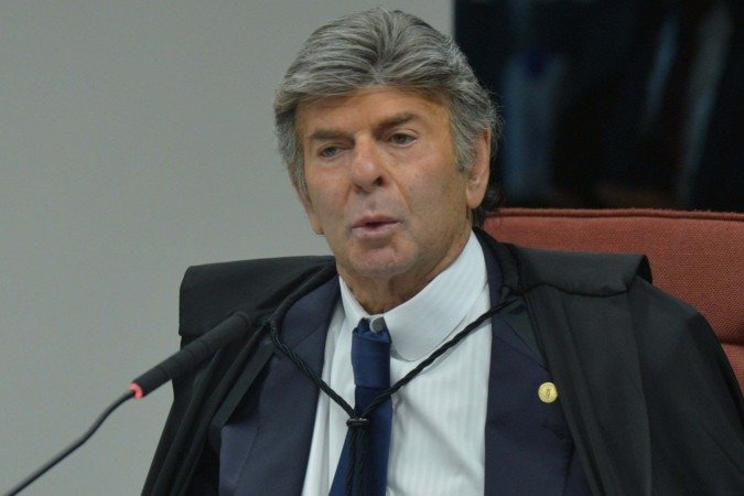 Fux utilizou a expressão em algumas oportunidades nesta quarta-feira no STF: termo em alta nas redes sociais -  (crédito:  Ed Alves/CB/D.A Press)