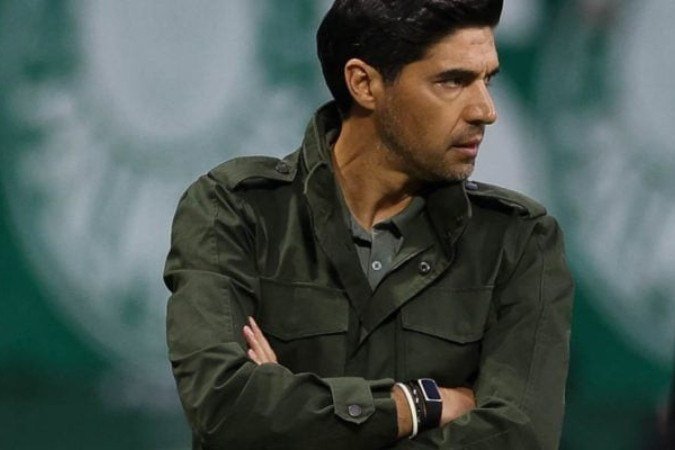 Palmeiras ainda tenta alinhar renovação de contrato com Abel Ferreira  -  (crédito: Foto: Cesar Greco/Palmeiras)
