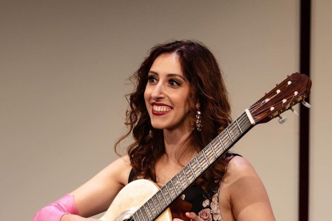 Violonista Marisa Sardo se apresentará nesta sexta-feira (12/9) no CTJ Hall.   -  (crédito: Divulgação)