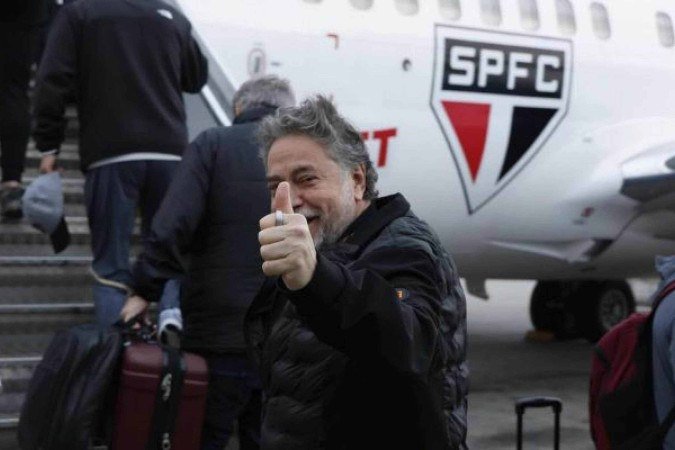 Casares defende estratégia financeira para deixar o São Paulo no azul  -  (crédito: Foto: Reprodução/Instagram)