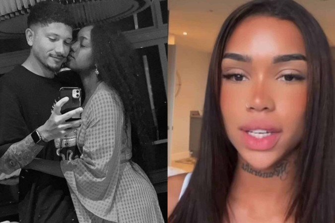 Mulher que levou 'confere' do marido de Iza se pronuncia -  (crédito: Reprodução/Instagram)